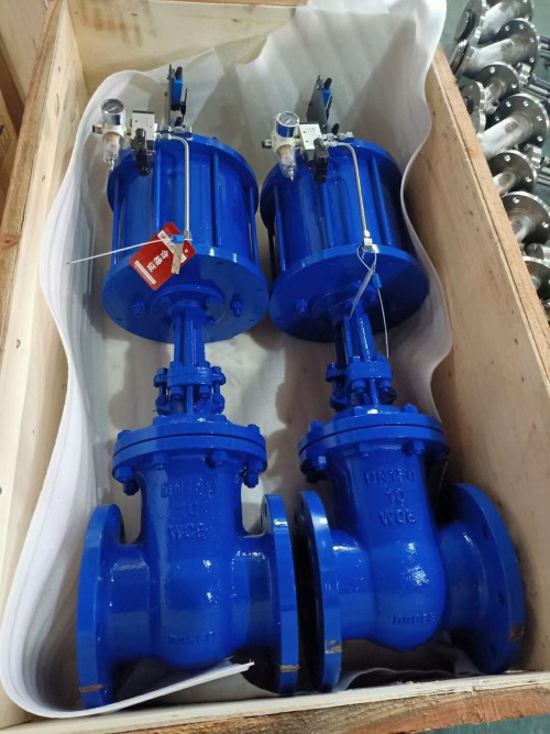 氣動閘閥 Pneumatic valve 氣動閘閥 Pneumatic valve